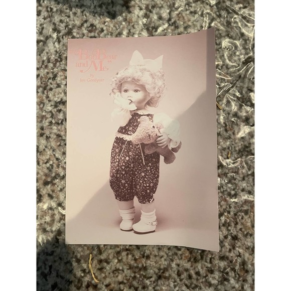 Edwin Knowles Porcelain Doll- "Boo Bear and Me" - Picture 8 of 10